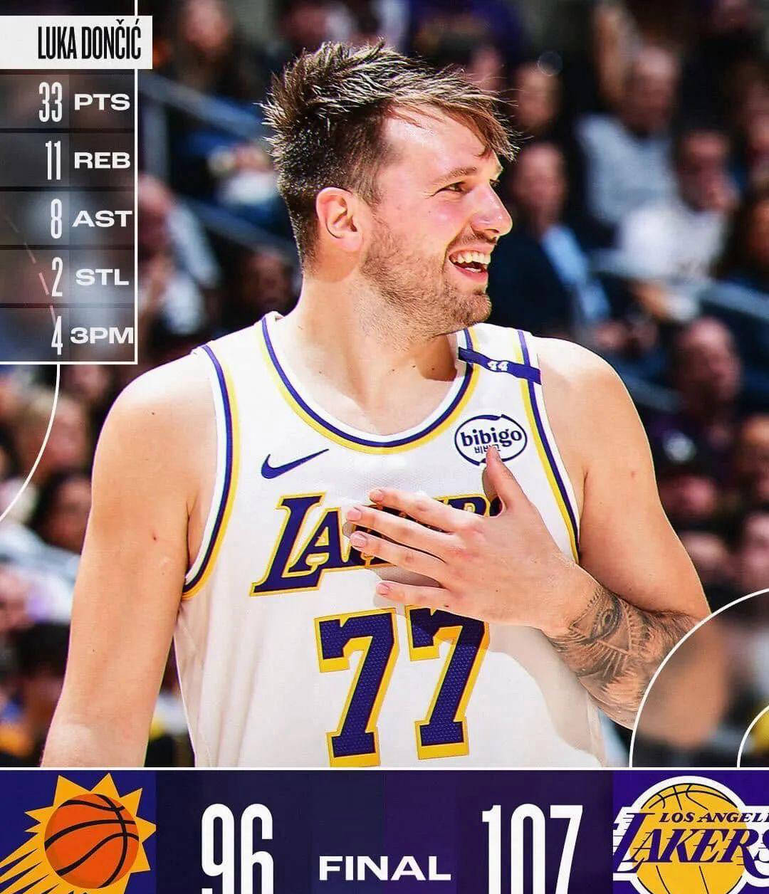 湖人速胜鹈鹕,东契奇在奥运周期关键战接管比赛 湖人速胜鹈鹕,东契奇在奥运周期关键战接管比赛